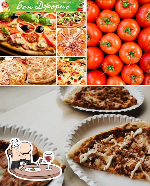 Еда в "Бон Джорно"