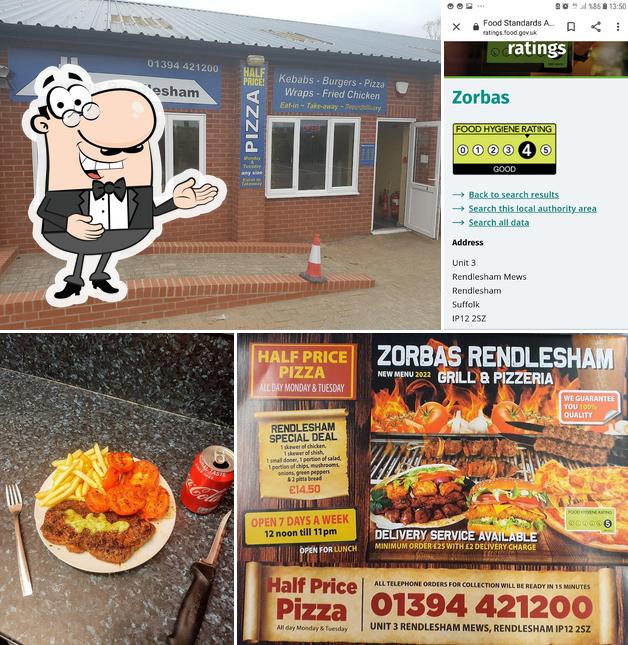 Zorbas kebab and pizza rendlesham