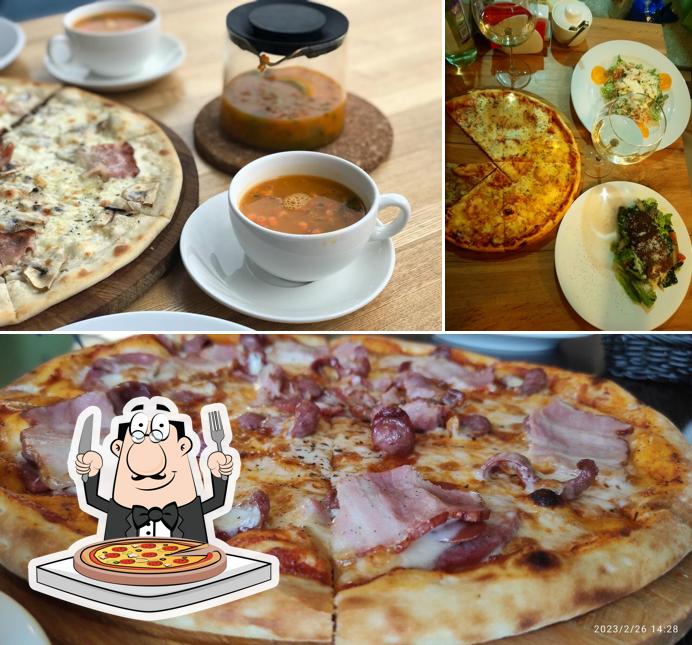 Попробуйте разные виды пиццы