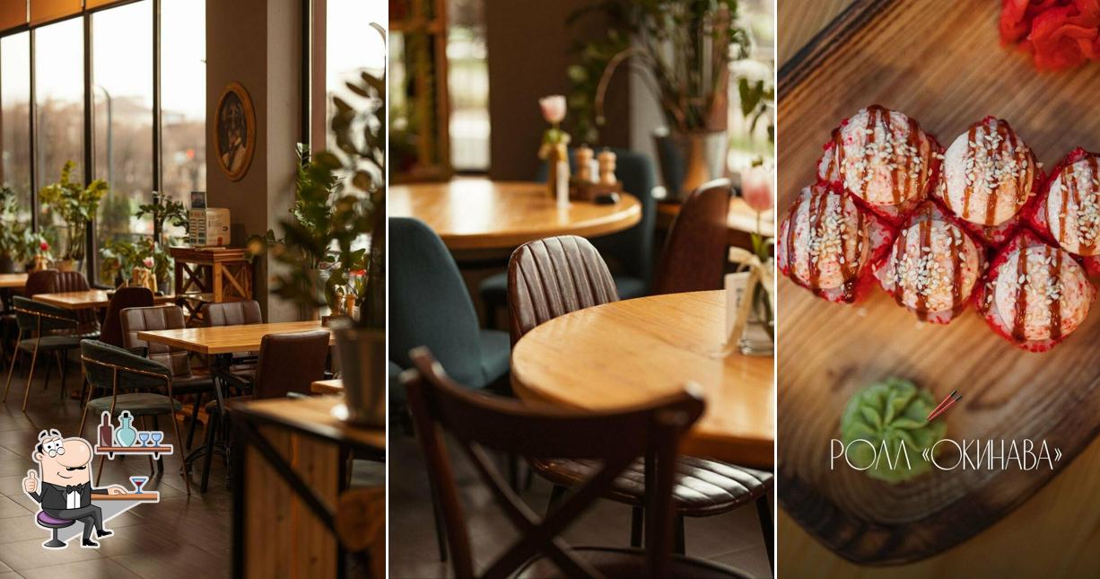 Посмотрите на внутренний интерьер "Бранч"