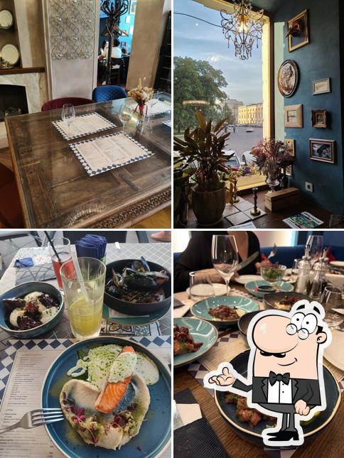 Посмотрите на внутренний интерьер "Sapori d’Italia"