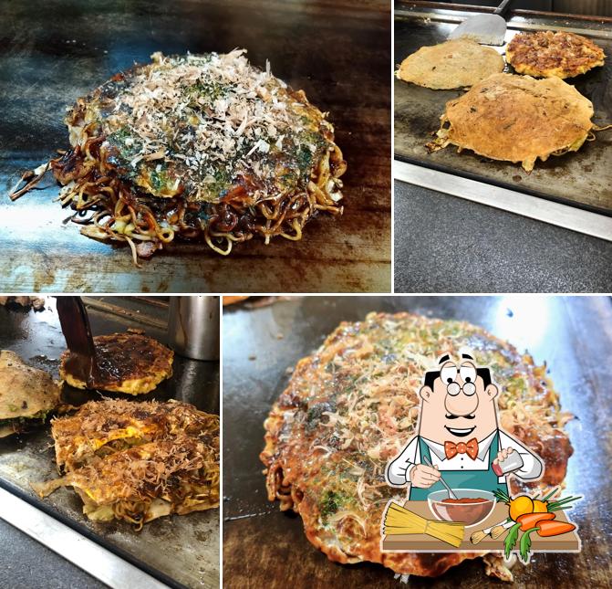 お好み焼き 焼きそば まんぼ焼き 有