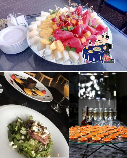 Сашими в "Wood & Fire RESTAURANT"