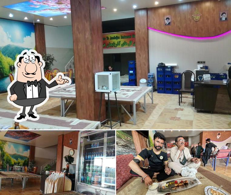 Azerbaijan flowers restaurant
