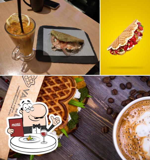 Блюда в "Vaffel"