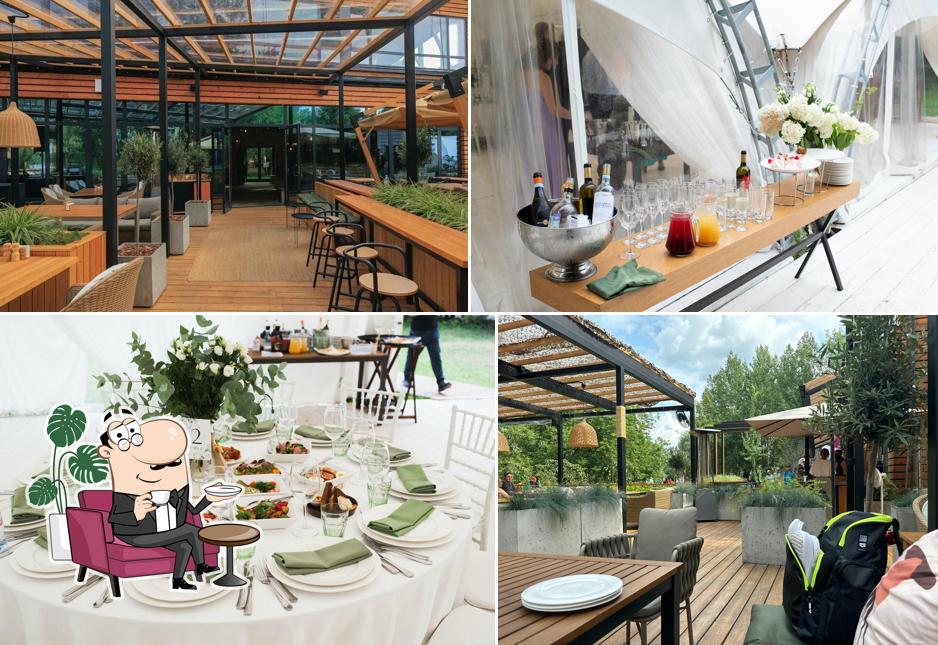 Посмотрите на внутренний интерьер "Берег"