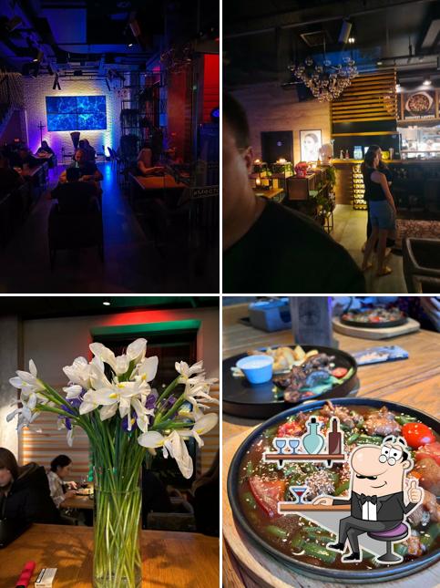 Посмотрите на внутренний интерьер "#Места Гриль"