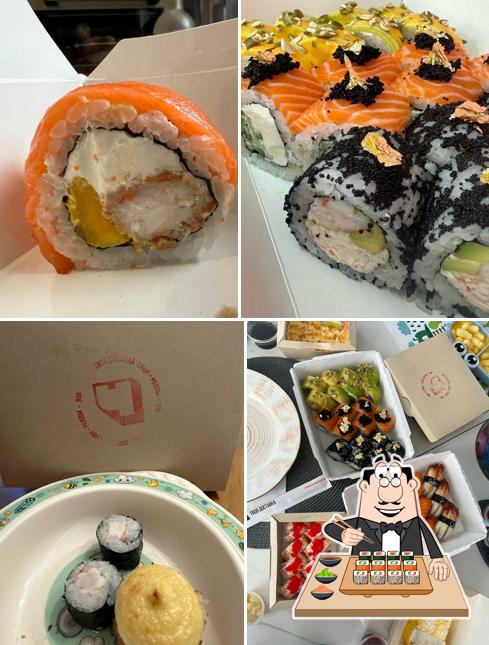 Отведайте различные виды суши