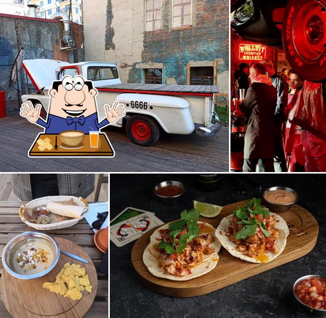 Еда в "Branch Garage"