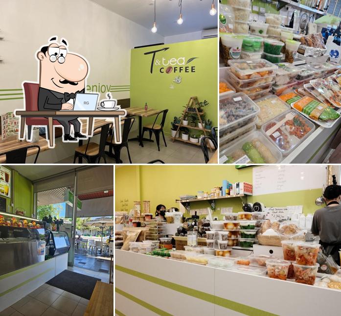 T & tea coffee