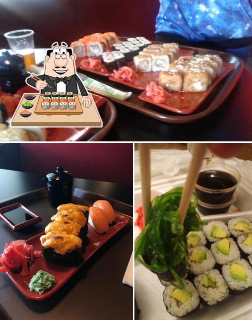 В "Суши бар Вок & Ролл" подают суши и роллы