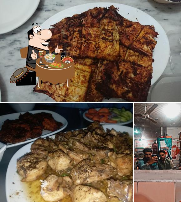 Madina platter and fish hutt