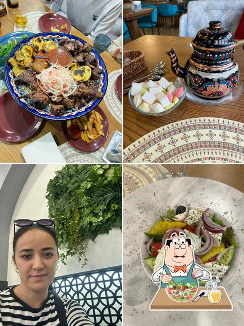 Греческий салат в "Чайхана Чебуречная № 1"