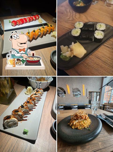 Жареный рис в "Тайсё суши & коктейли"