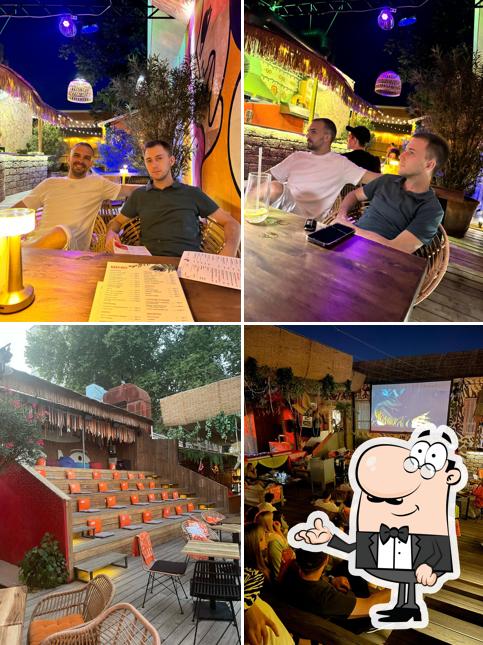 Посмотрите на внутренний интерьер "Этно-дворик Тулум"