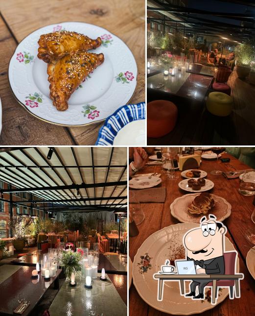 Посмотрите на внутренний интерьер "За Крышей"