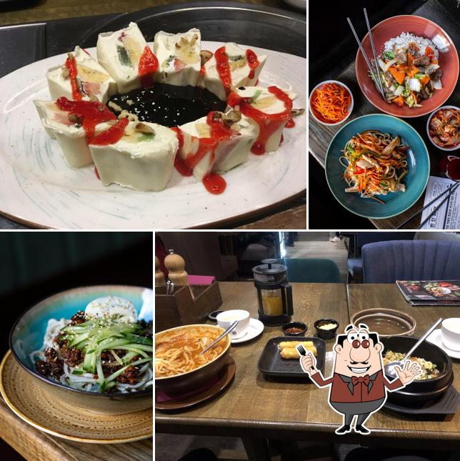 Еда в "Корейском ресторане МаккоЛи"