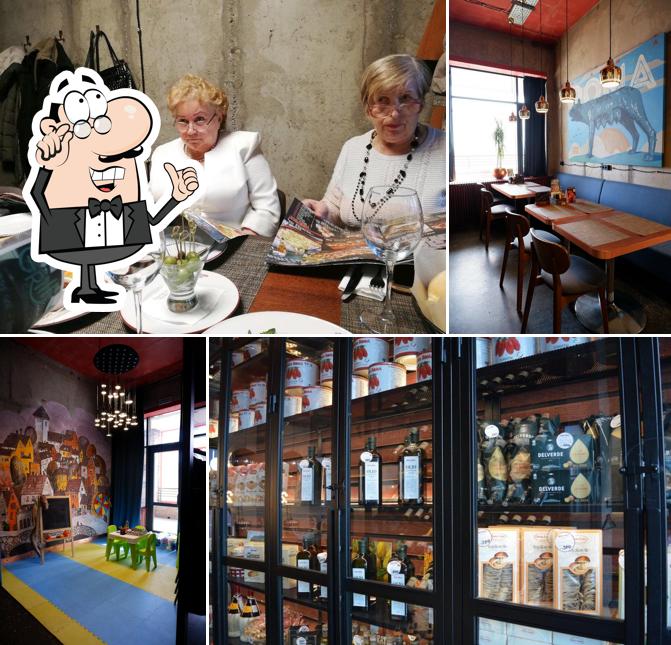 Интерьер "Мамы Рома"