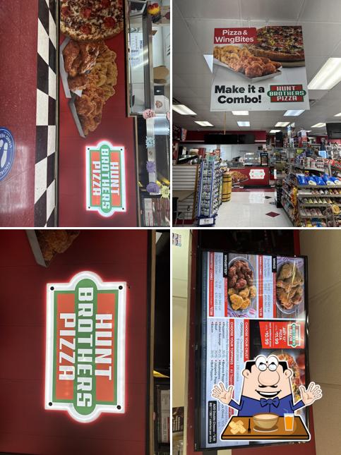 Hunt Brothers Pizza.