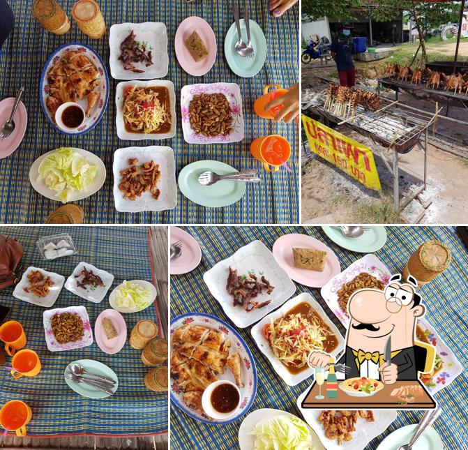ไก่ย่างวิเชียรบุรี ปลาเผา(แม่กร)