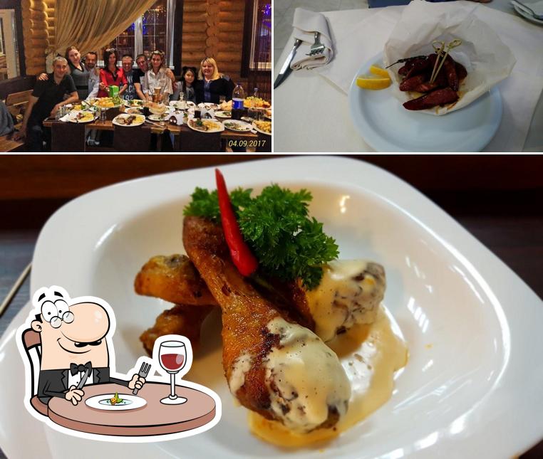 Блюда в "Причале"