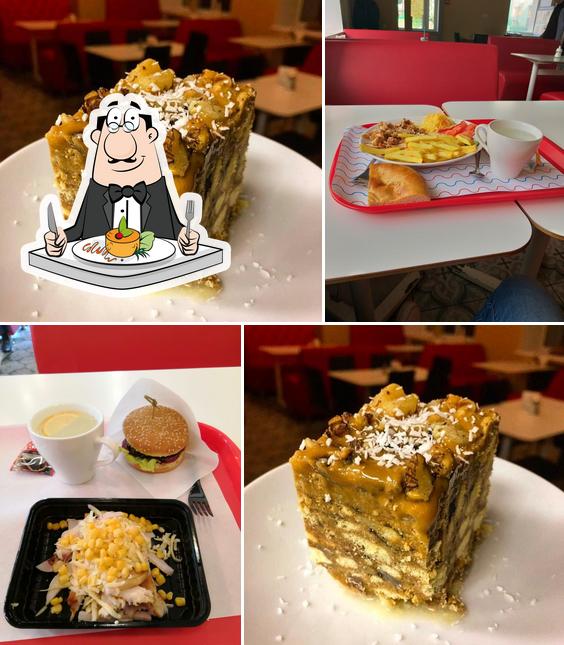 Блюда в "Кафе Мускус"