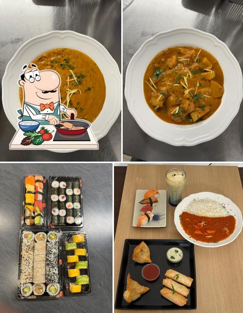 Indian and sushi