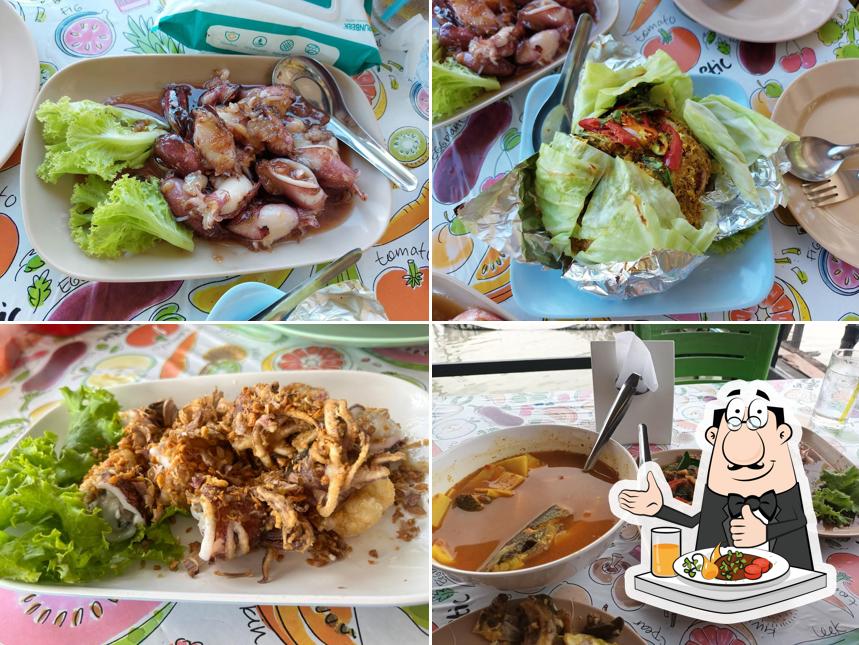 ร้านอาหารใบบุญ เกาะยอKo Yo famous restaurant