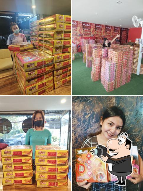 ขนมเปี๊ยะนมสดไส้ทะลักอร่อยซอย8เรทส่งโรงงาน นครนายก ร้านจ๋อมรวมไทย