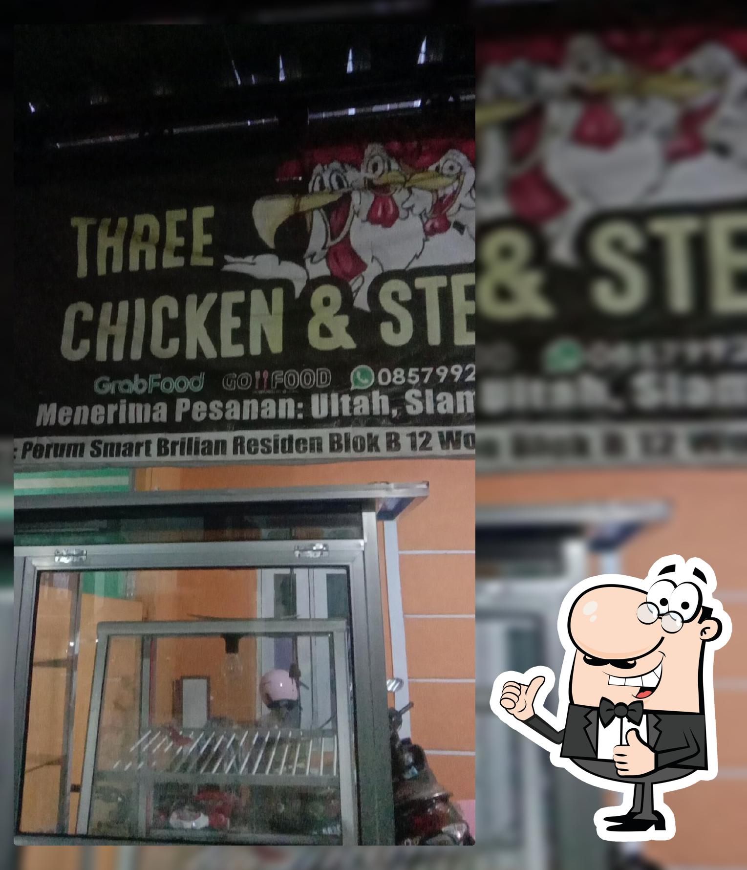 Three chicken and steak