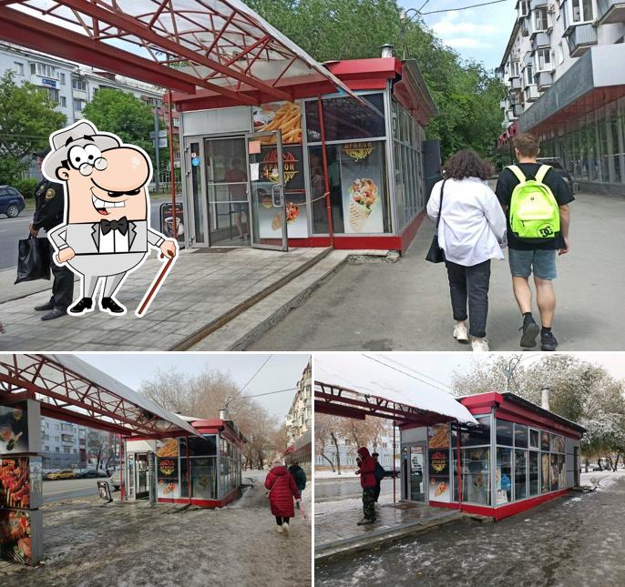 Посмотрите, как "Дракон" выглядит снаружи