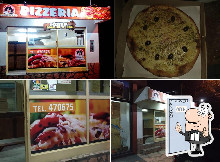 Pizzeria estamos en el horno
