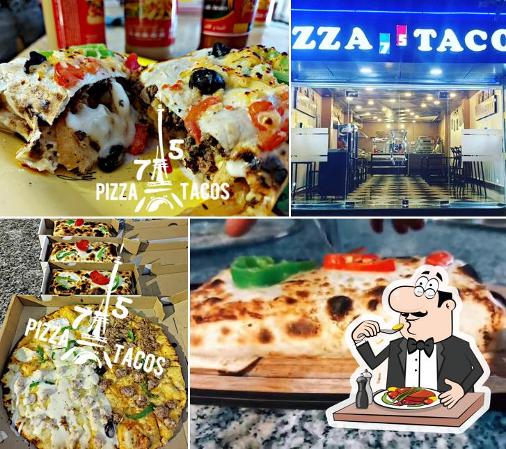 Pizza 75 tacos