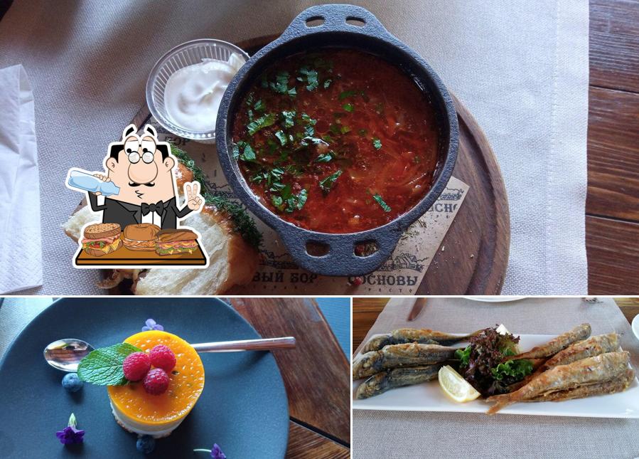 Закажите бутерброды в "Ресторане Сосновом Боре"