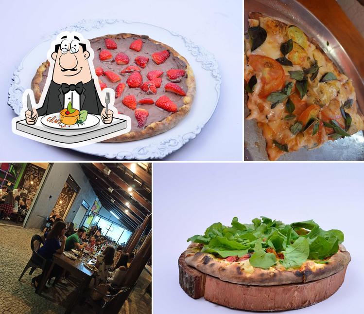 Блюда в "Sneads Pizzaria"