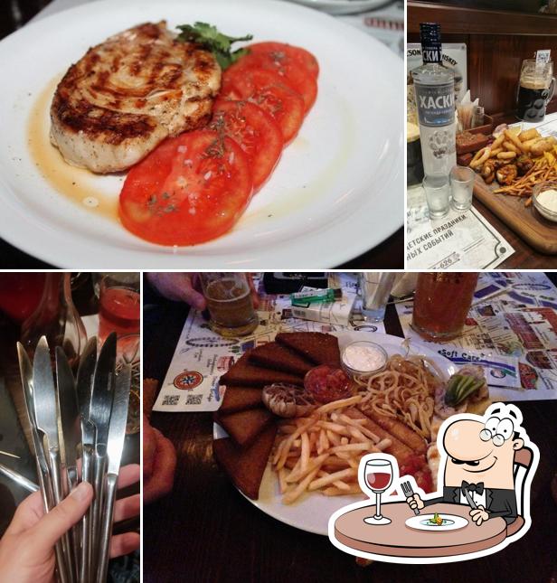 Блюда в "Первом Пабе"