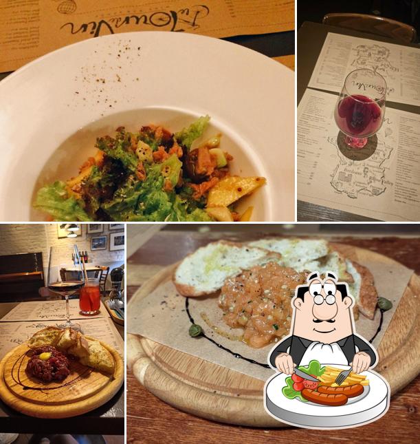 Шоколадный мусс в "Лё Туре де Вин"