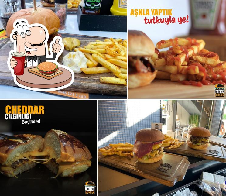 tam bir burger