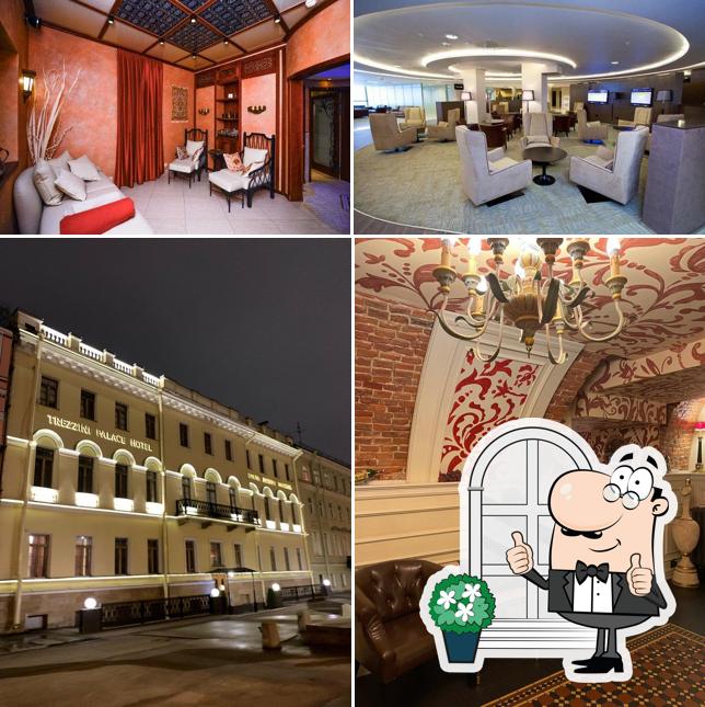 Внешнее оформление "Марии Карлотта в отеле Дворец Трезини"