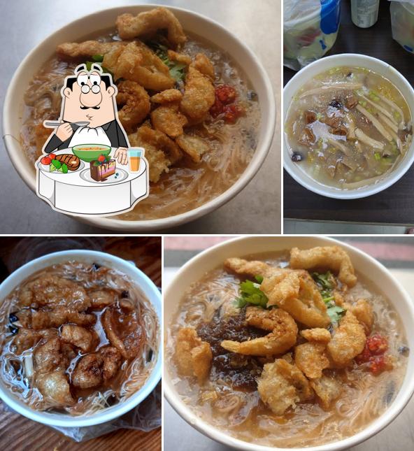 阿麟素食(麵線.芋頭粥)