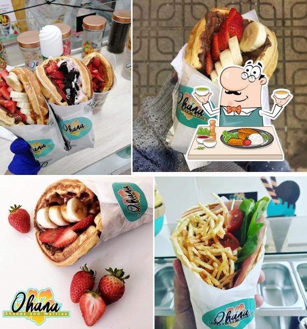 Ohana shakes and waffles