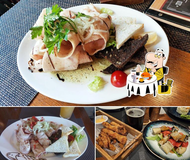 Еда в "Британнике"