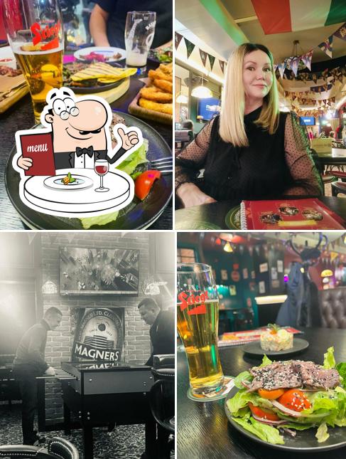 В Harat’s pub есть еда, внутреннее оформление и многое другое