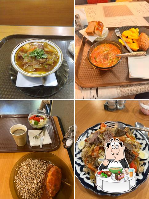 Китайский кисло-острый суп в "Интернациональная"