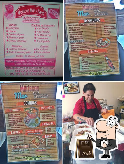 Mariscos mar y tierra