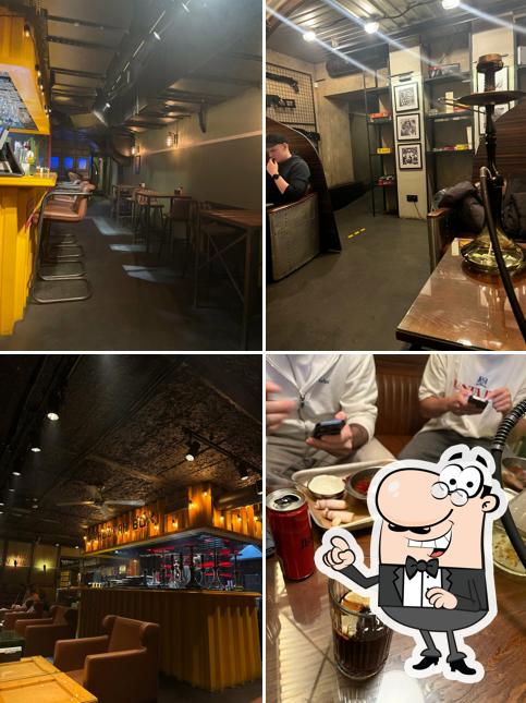 Посмотрите на внутренний интерьер "Ресторана НООКАН BOX Aviator"