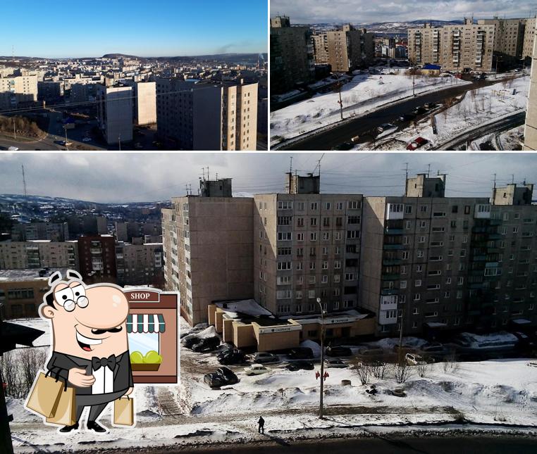 Наслаждайтесь свежим воздухом и видом, открывающемся из "пиццы 51"