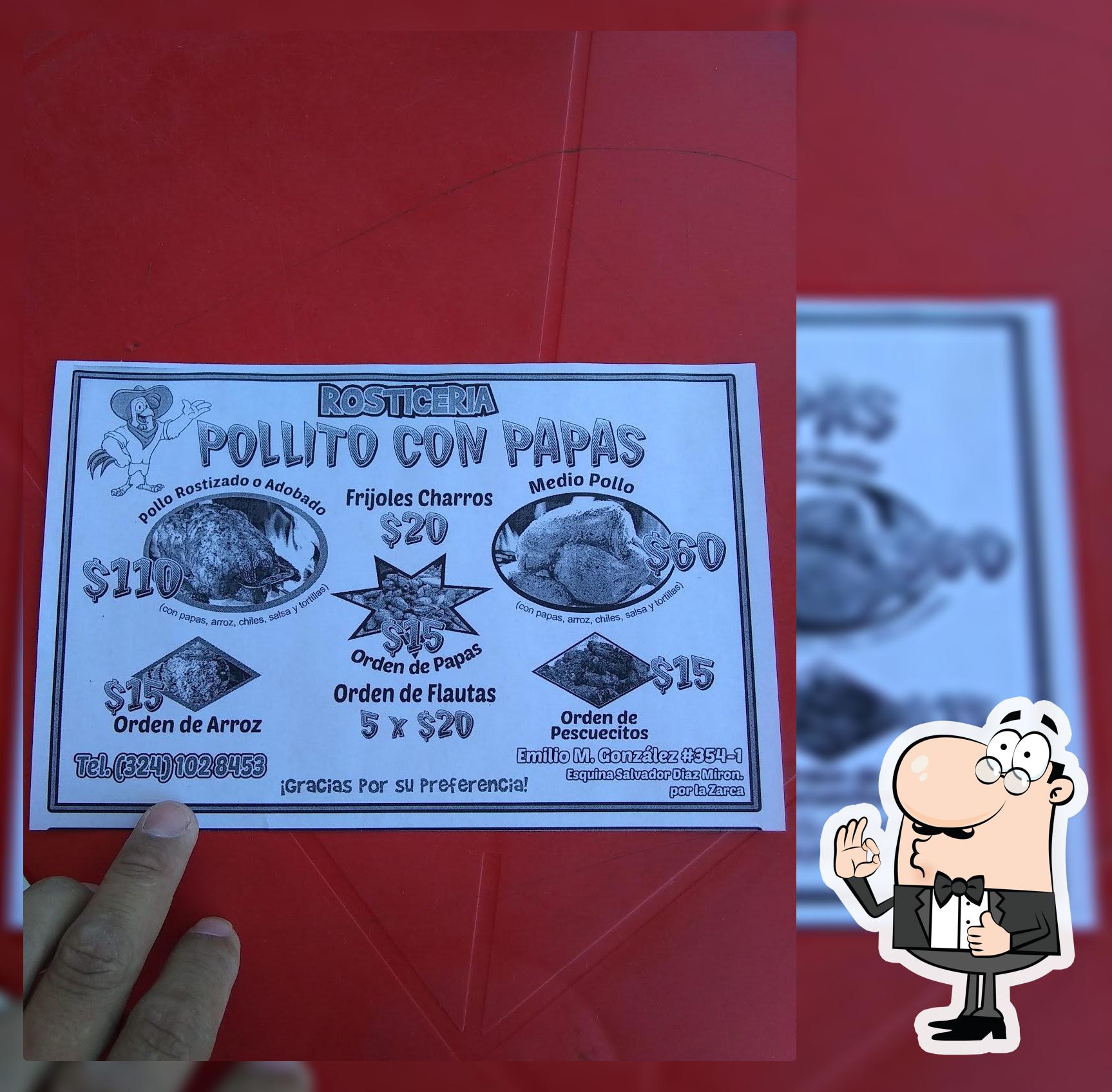 Pollito con papas