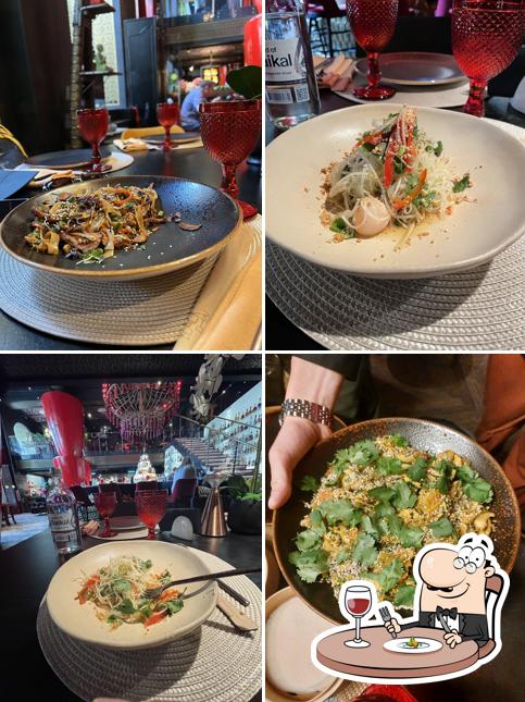 Еда в "Black Thai"