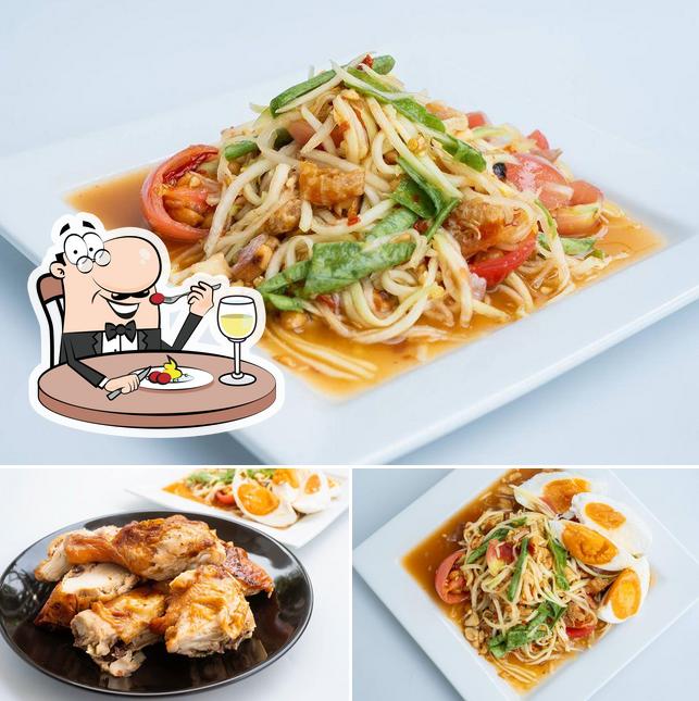 ไก่ย่าง+ส้มตำ เดลิเวอรี่